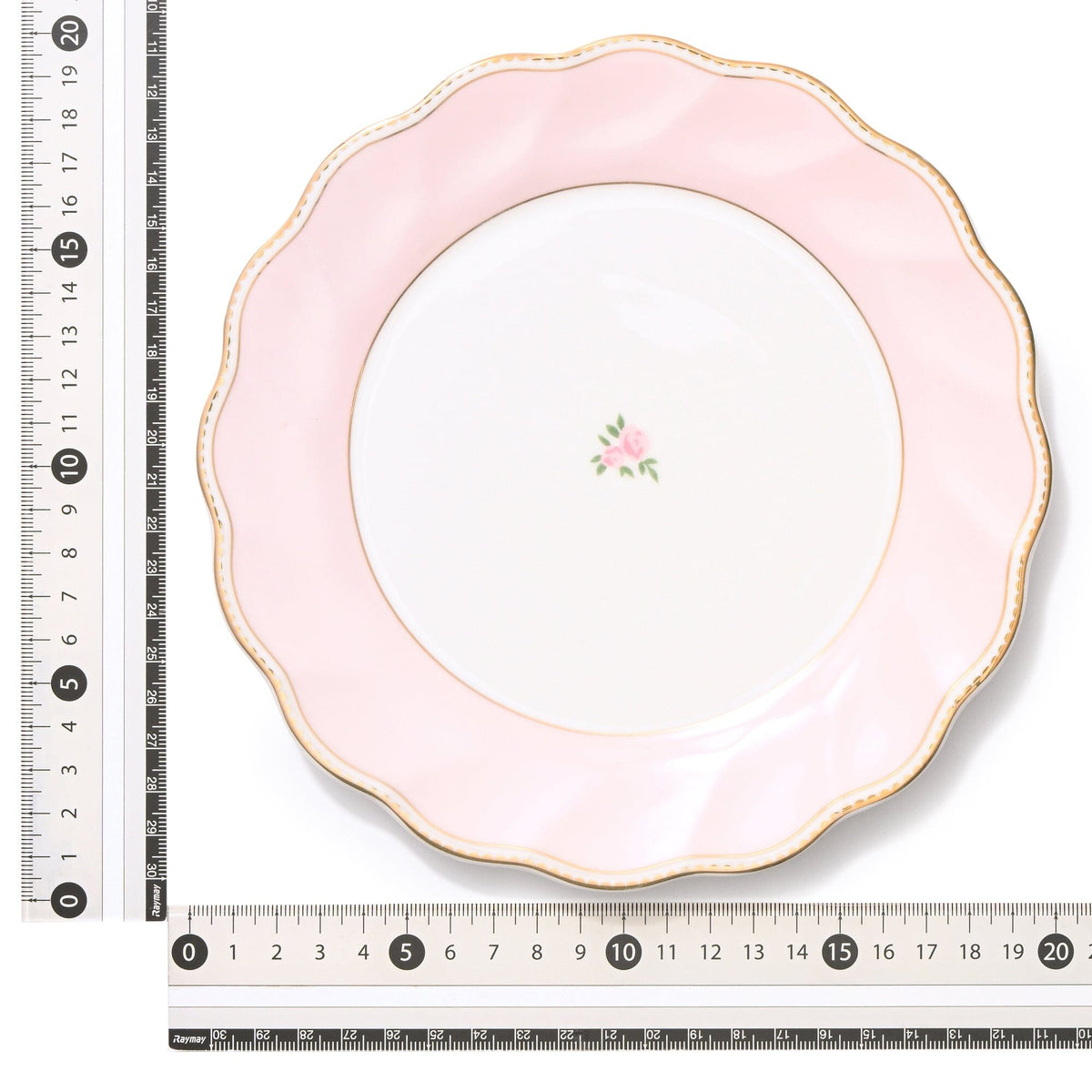 Classic Rose Plate Small Pink