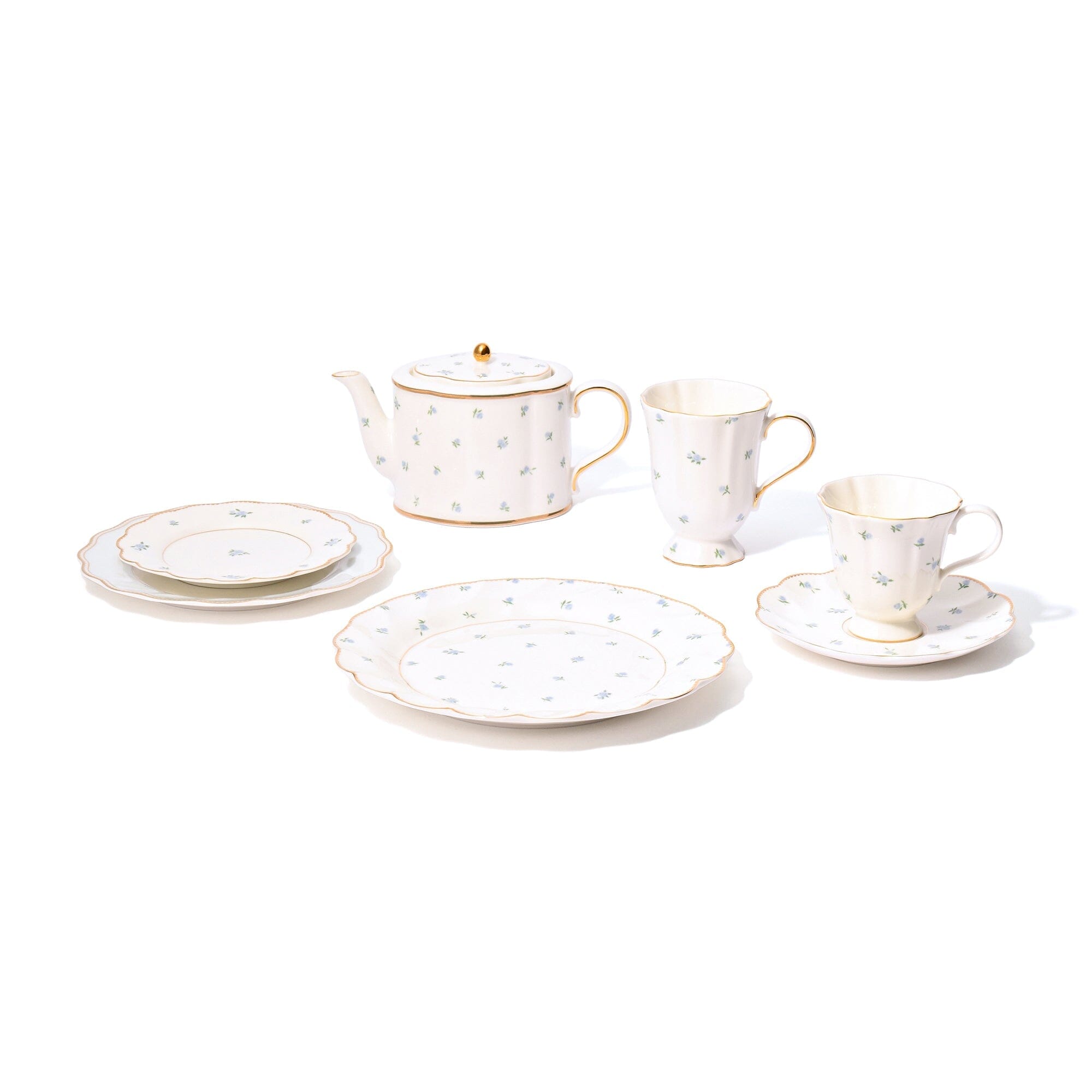 Classic Rose Plate S Blue