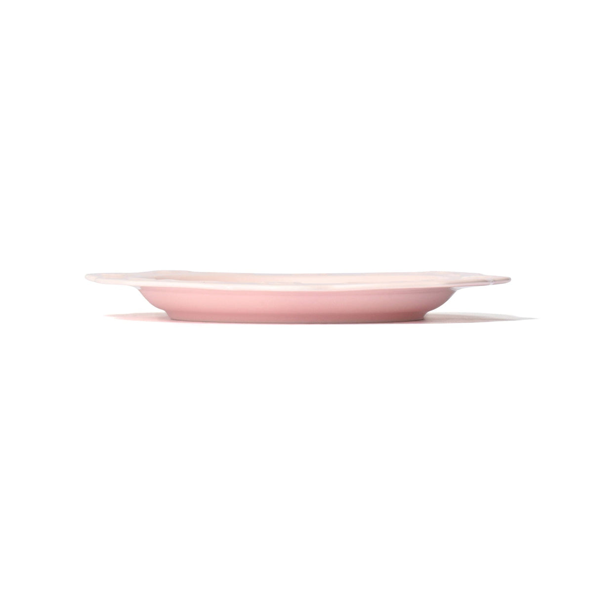 Rose Relief Plate Small Pink