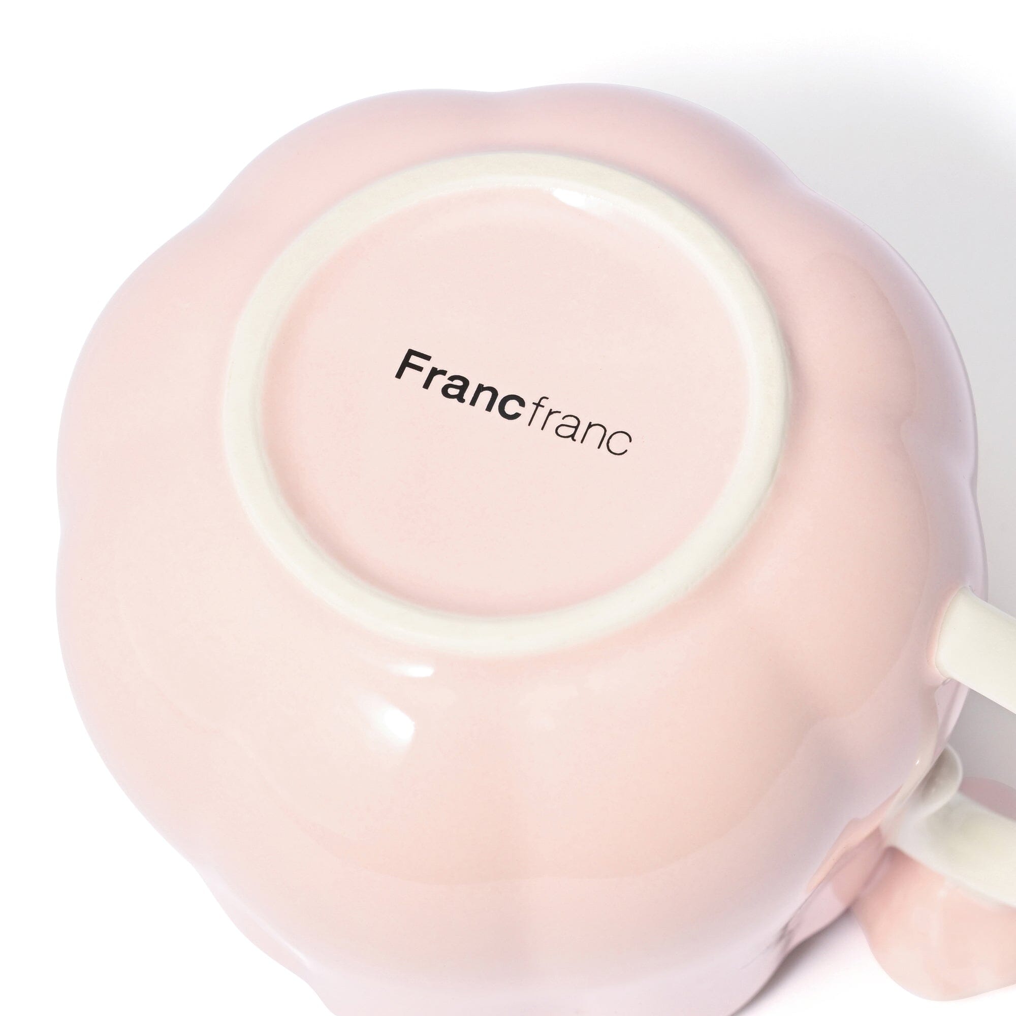 Rose Relief Cup & Saucer Pink