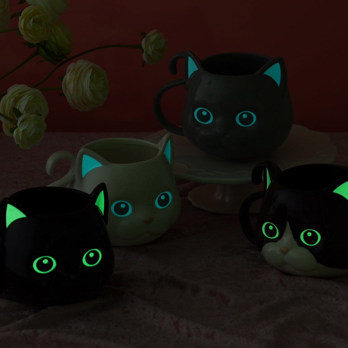 Cat Magic Mug White
