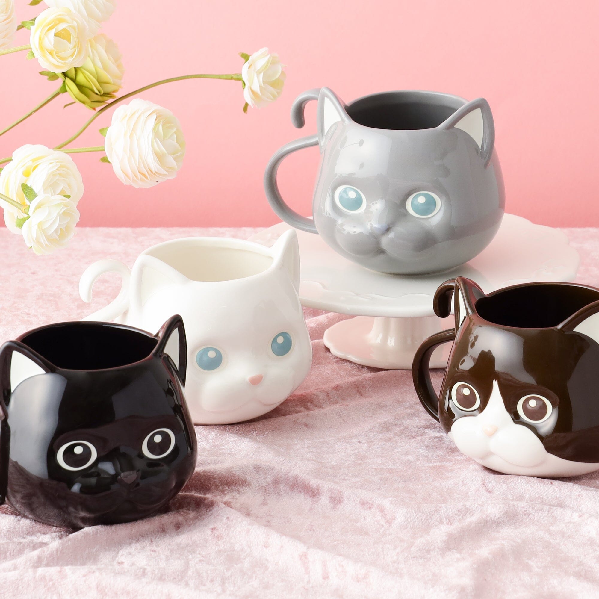 Cat Magic Mug Black