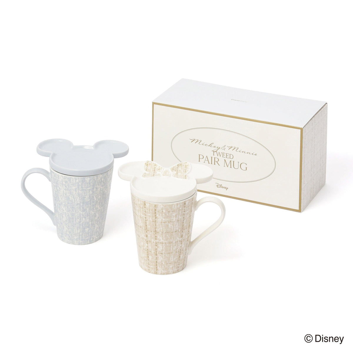 Disney Pair Mugs Tweed