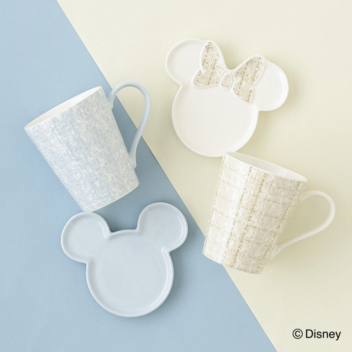 Disney Pair Mugs Tweed