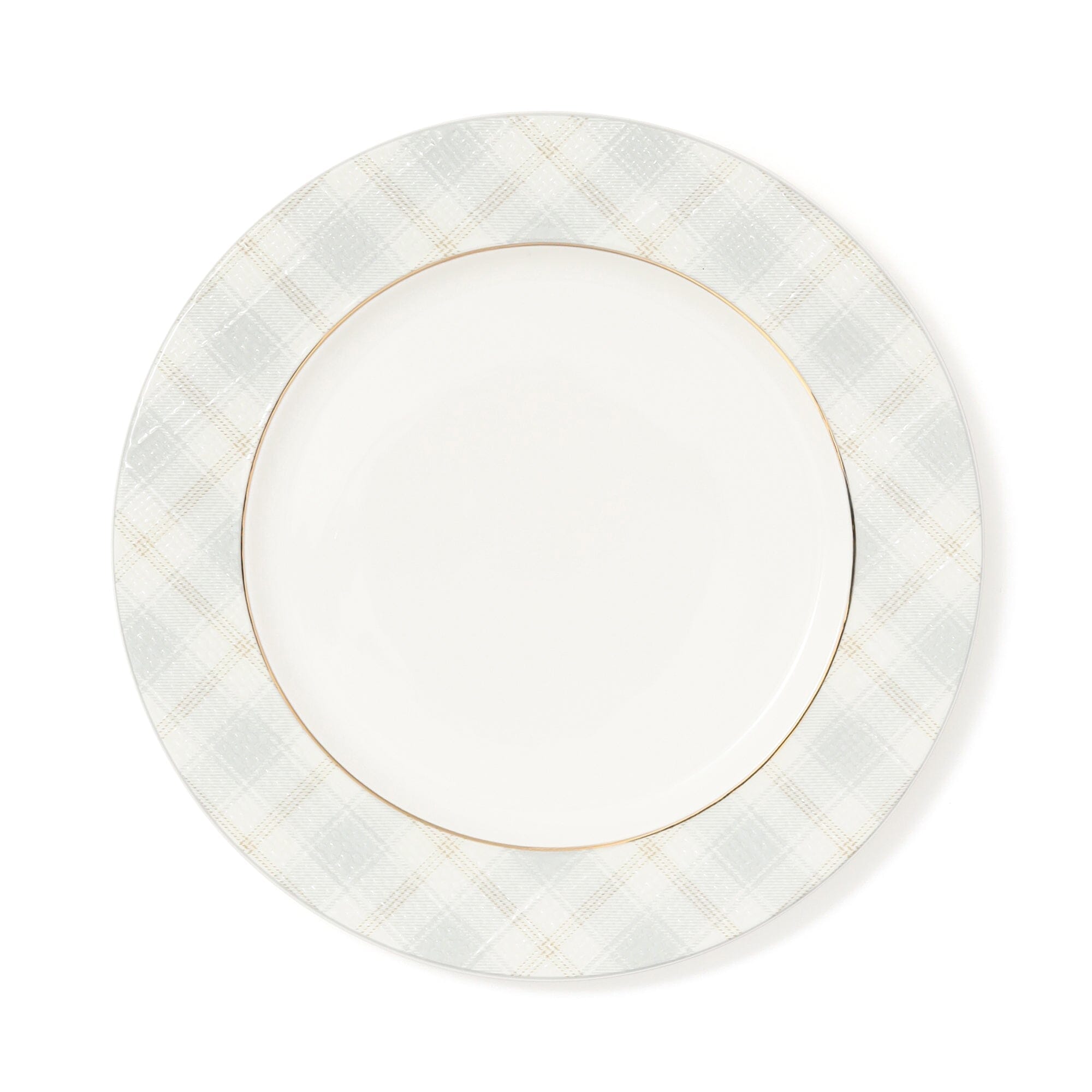 Tartan Plate M Gray