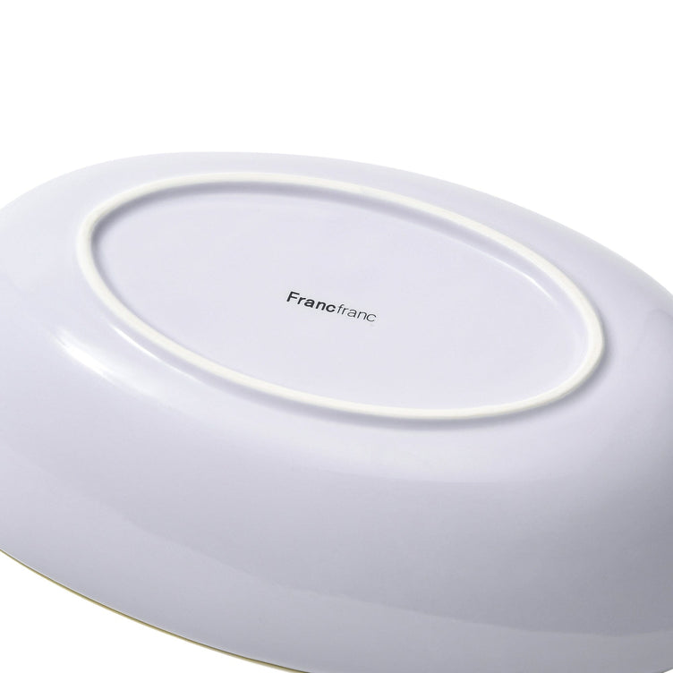 Ordi Colorful 3-Piece Oval Tableware Set Purple