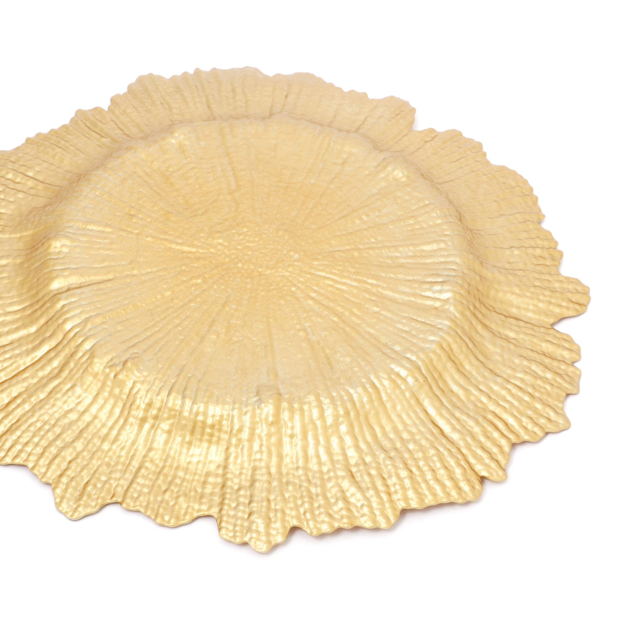 Luce Glass Plate L Gold