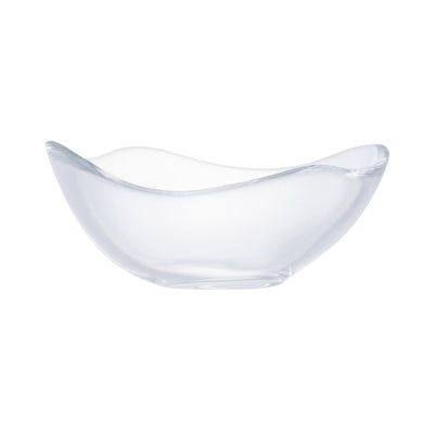 Wavelet Glass Bowl Medium Clear