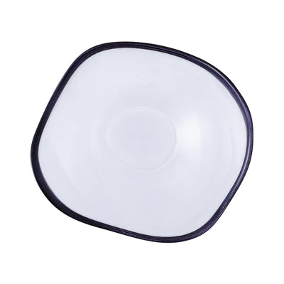 Wavelet Glass Bowl Medium Blue