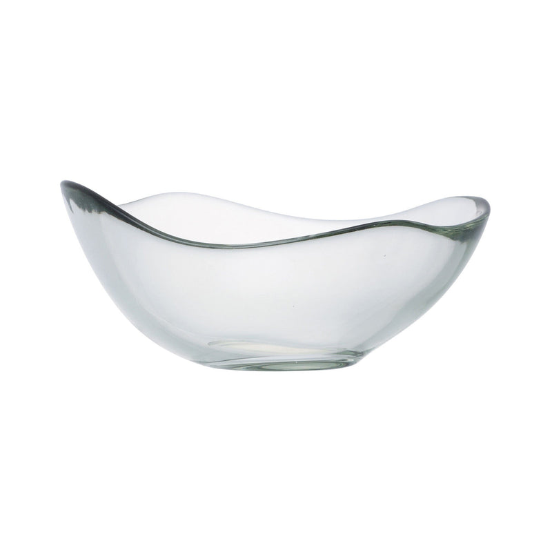 Wavelet Glass Bowl Medium Green