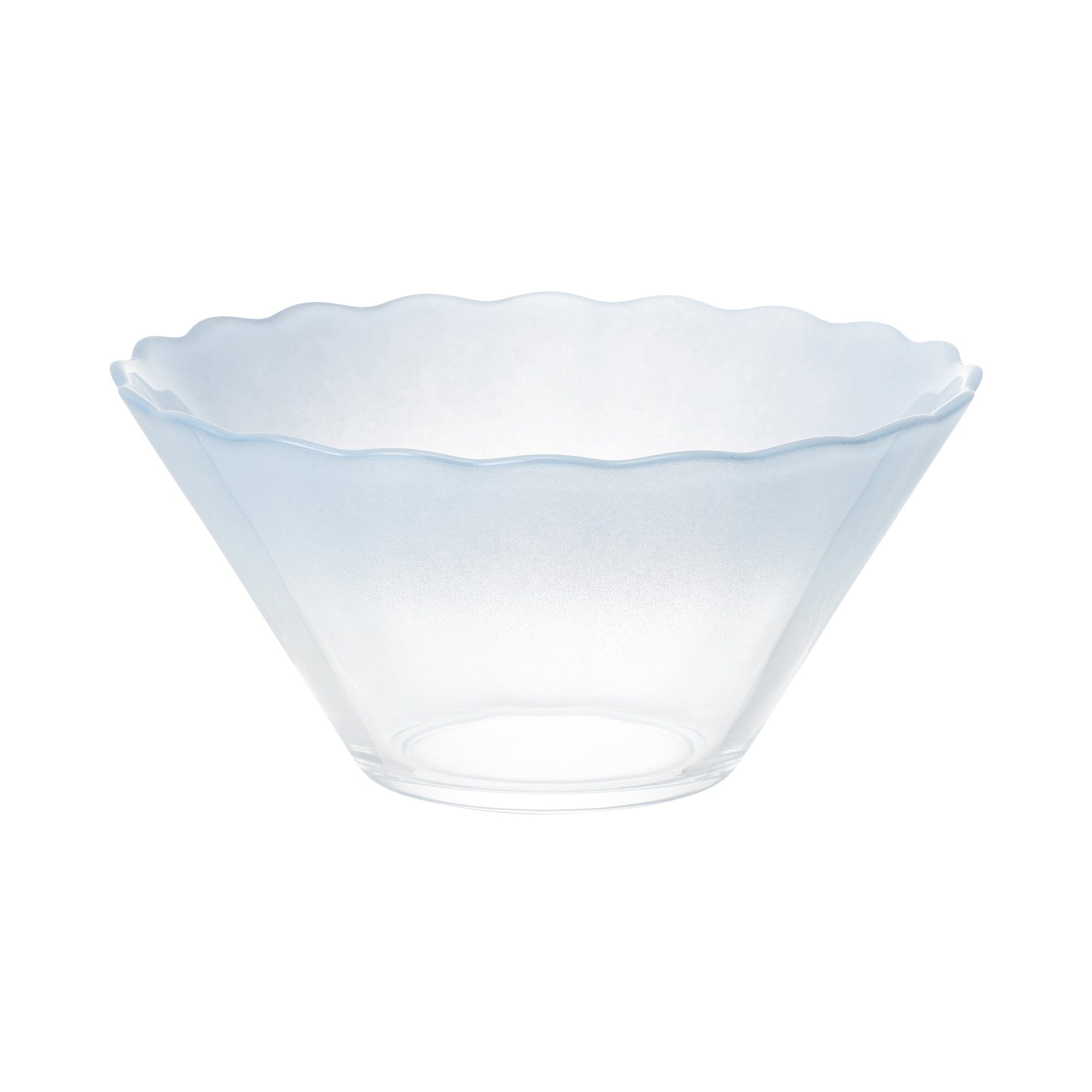 Floria Glass Deep Bowl Blue
