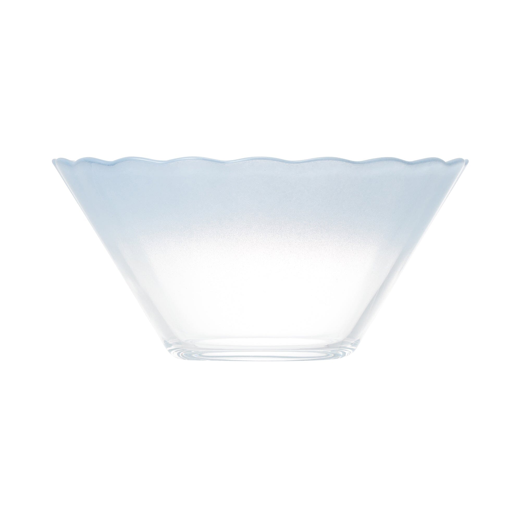 Floria Glass Deep Bowl Blue