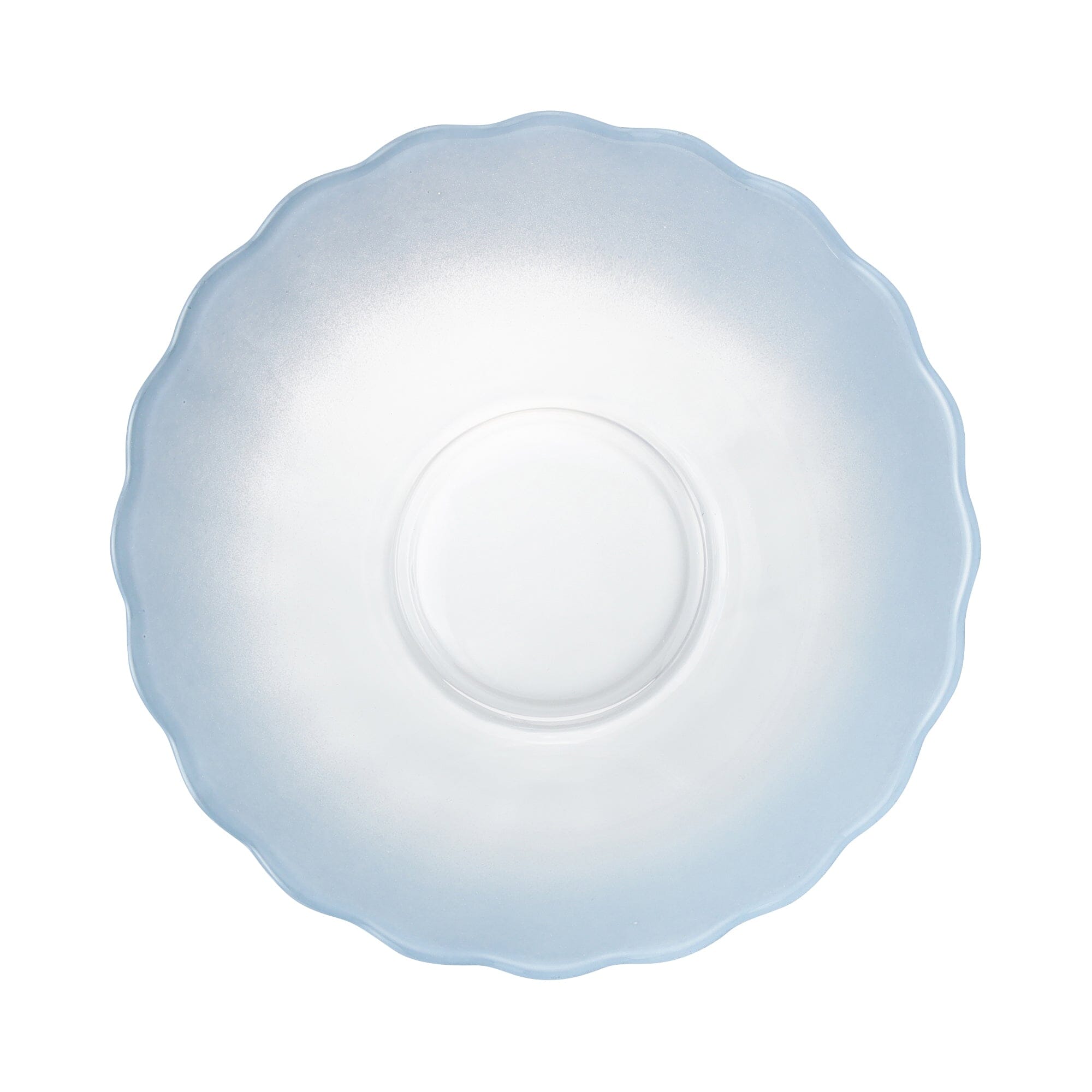 Floria Glass Deep Bowl Blue