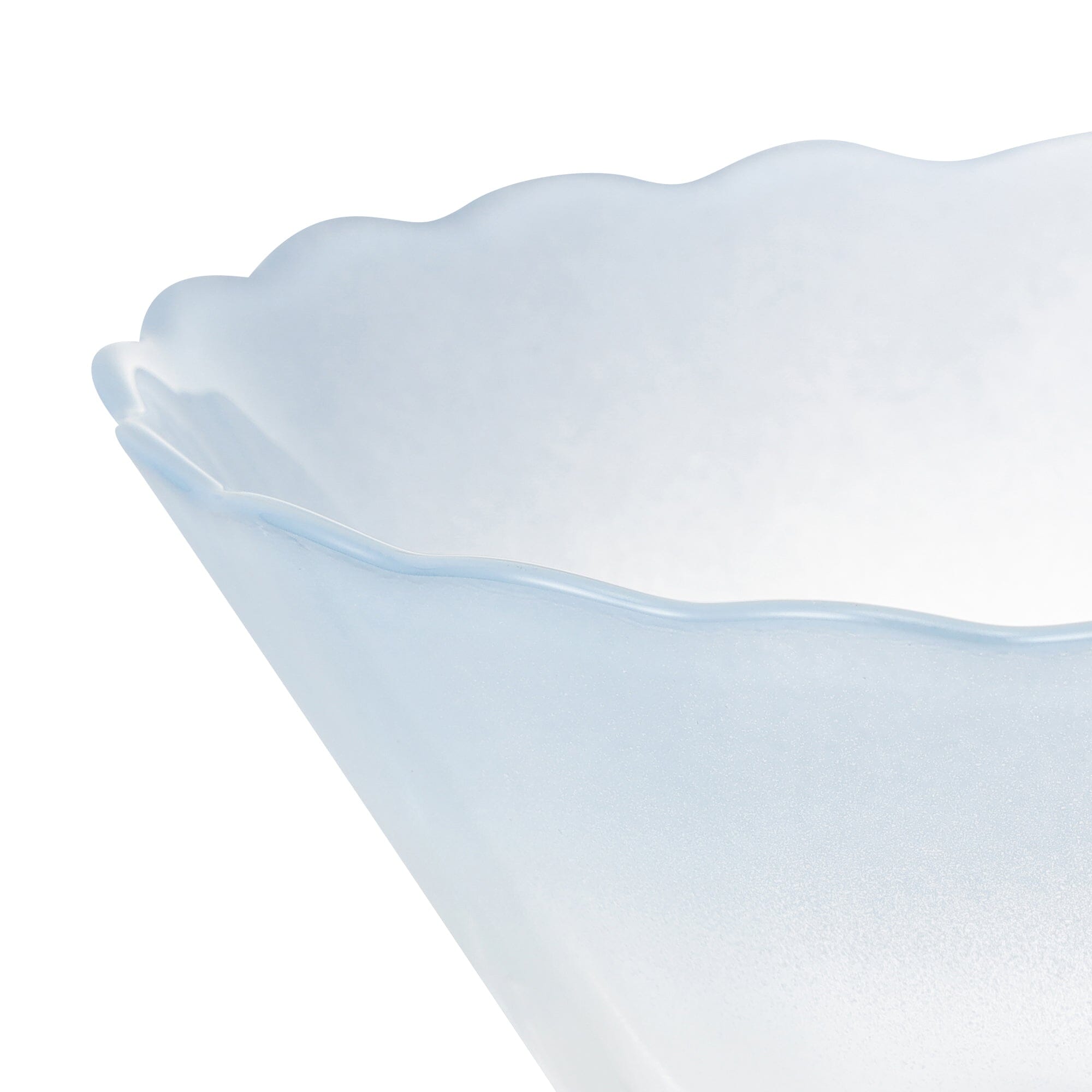 Floria Glass Deep Bowl Blue