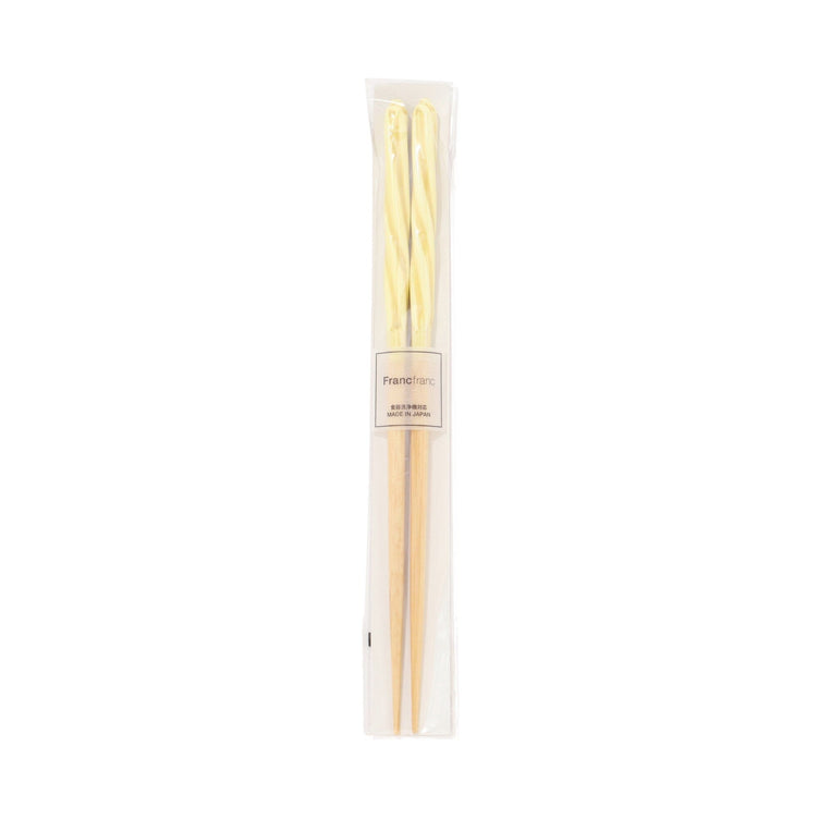 Dishwasher Safe Chopsticks Candy Yellow