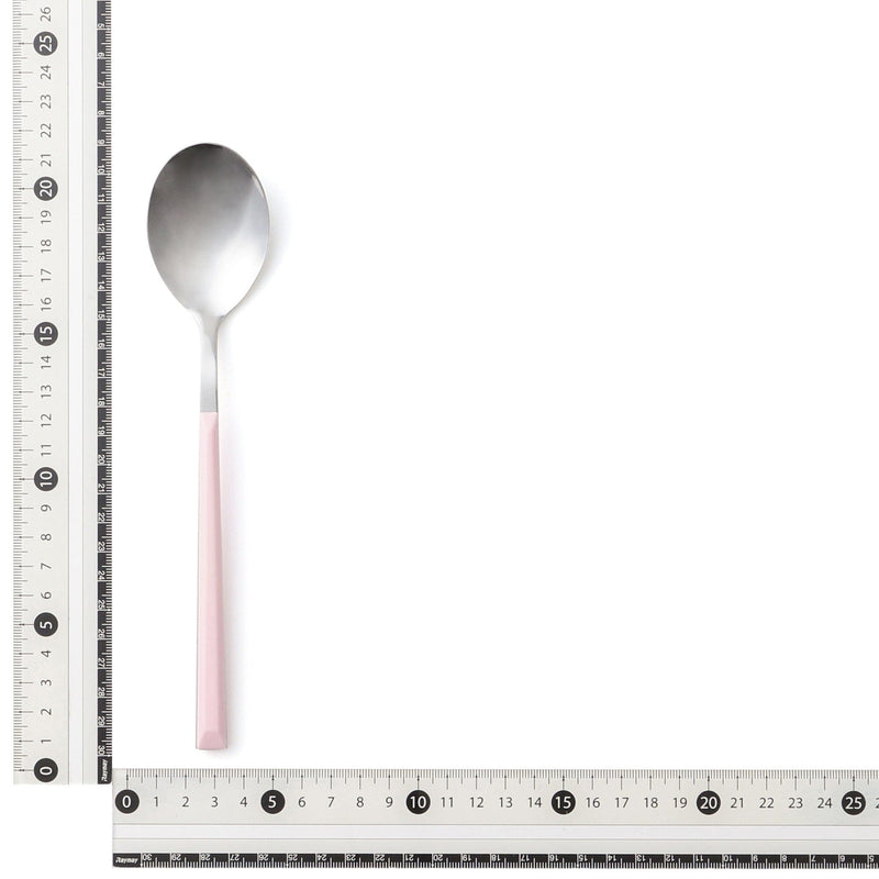 Color Handle Dinner Spoon Pink