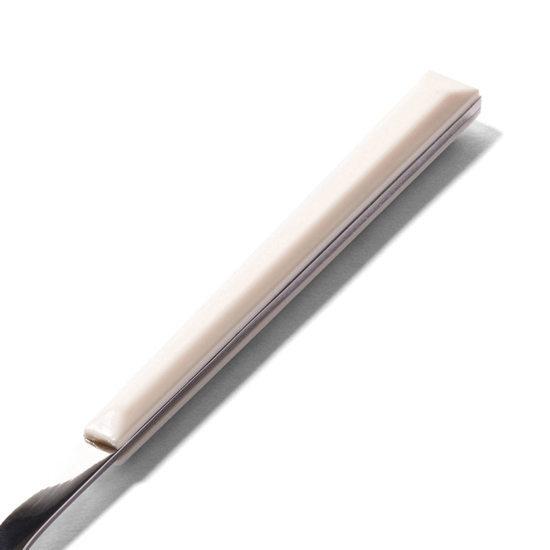 Color Handle Teaspoon White