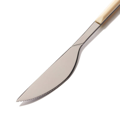 Color Handle Dinner Knife Yellow