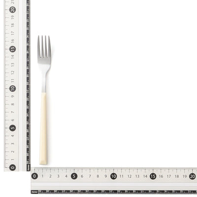 Color Handle Cake Fork Yellow