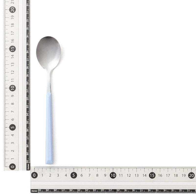 Color Handle Teaspoon Blue
