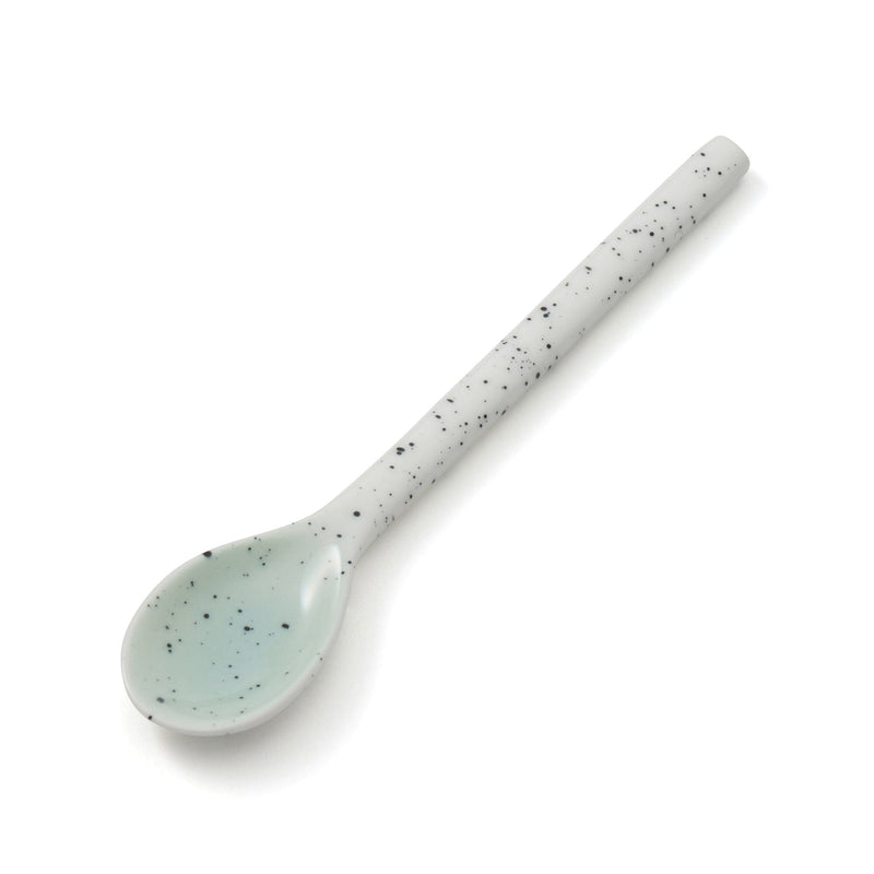 Splatter Dessert Spoon Green