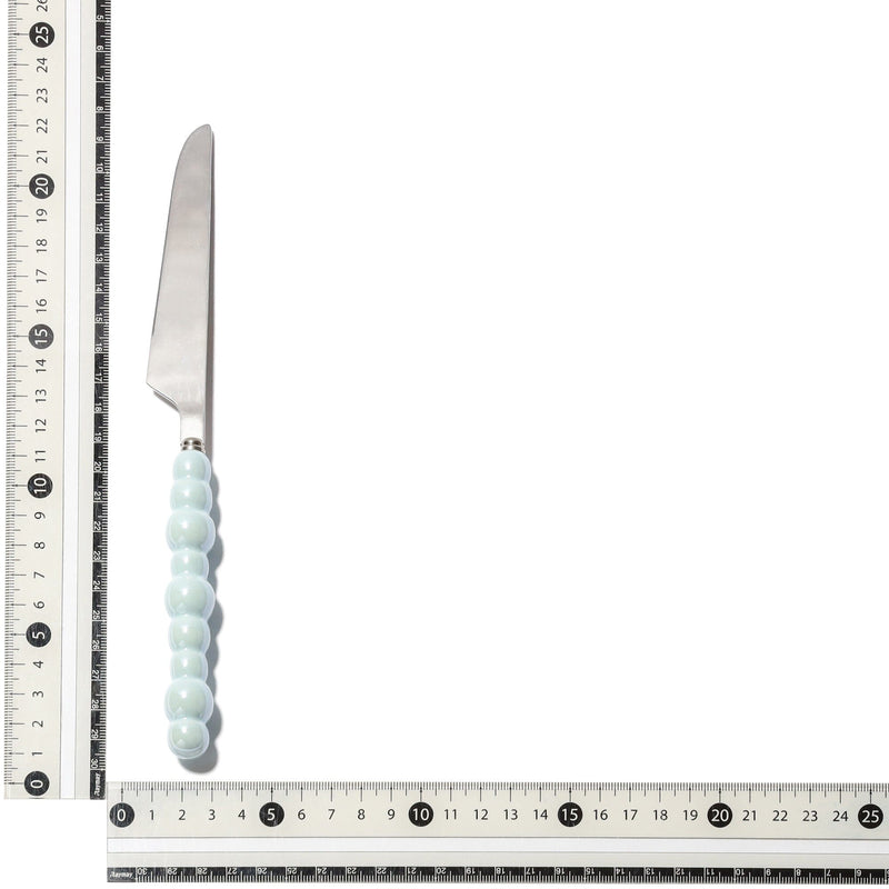 Pearl Dinner Knife Light Blue