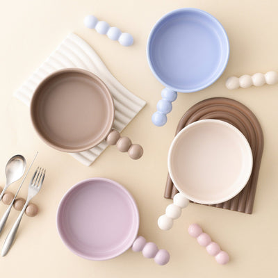 Cutlery Rest Pompon Ivory