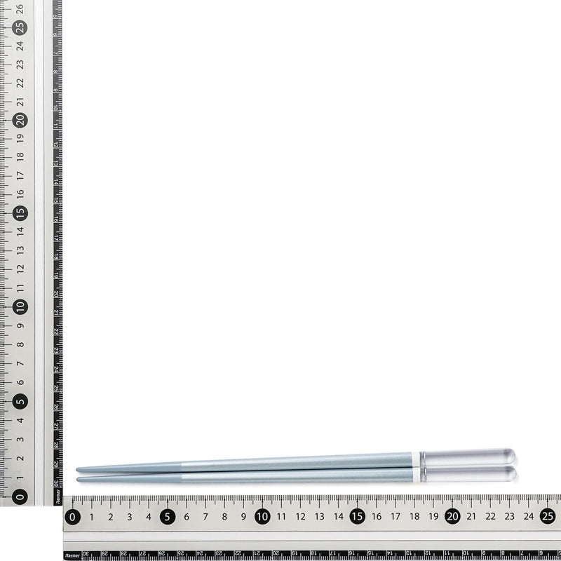 Dishwasher-Safe Acrylic Chopsticks Painted Blue