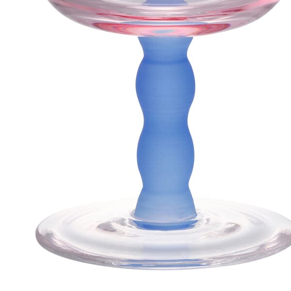 Bicolor Wave Glass Pink x Blue