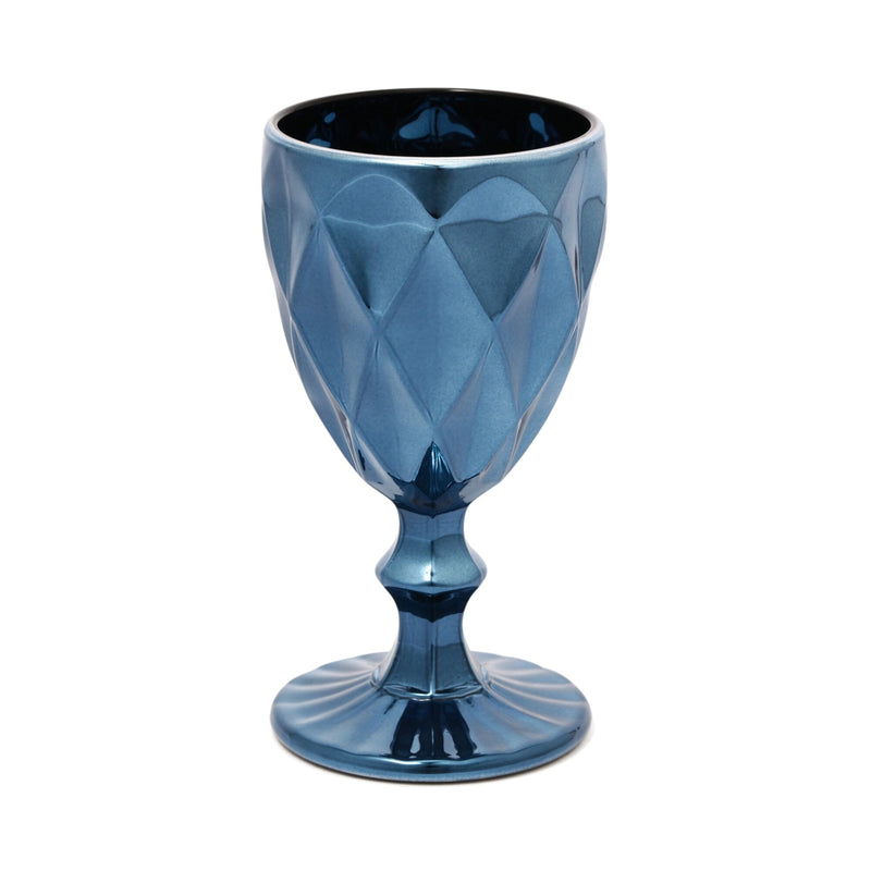 Diamond Goblet Blue