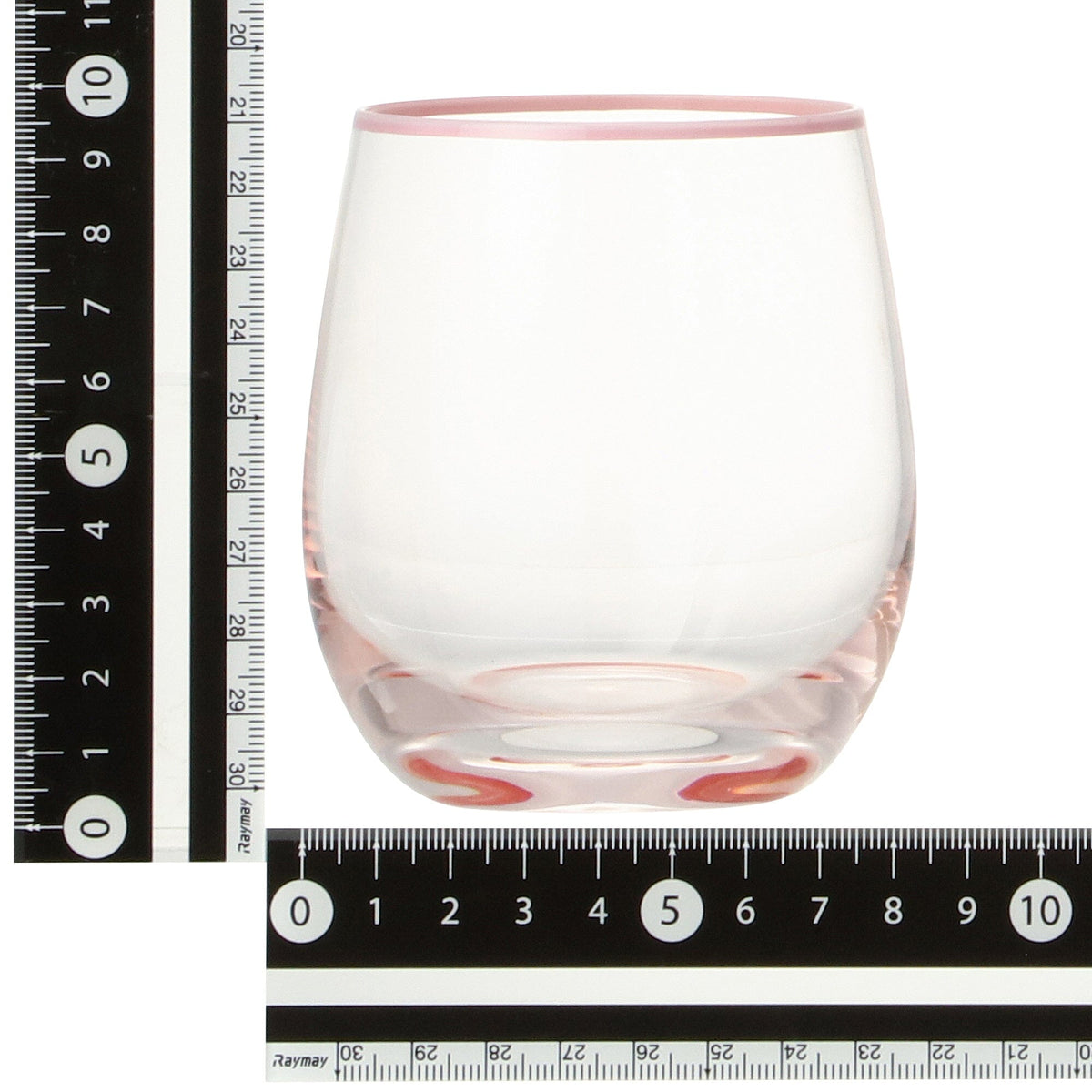 Color Rim Tumbler Pink