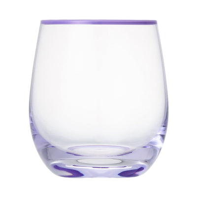 Color Rim Tumbler Purple