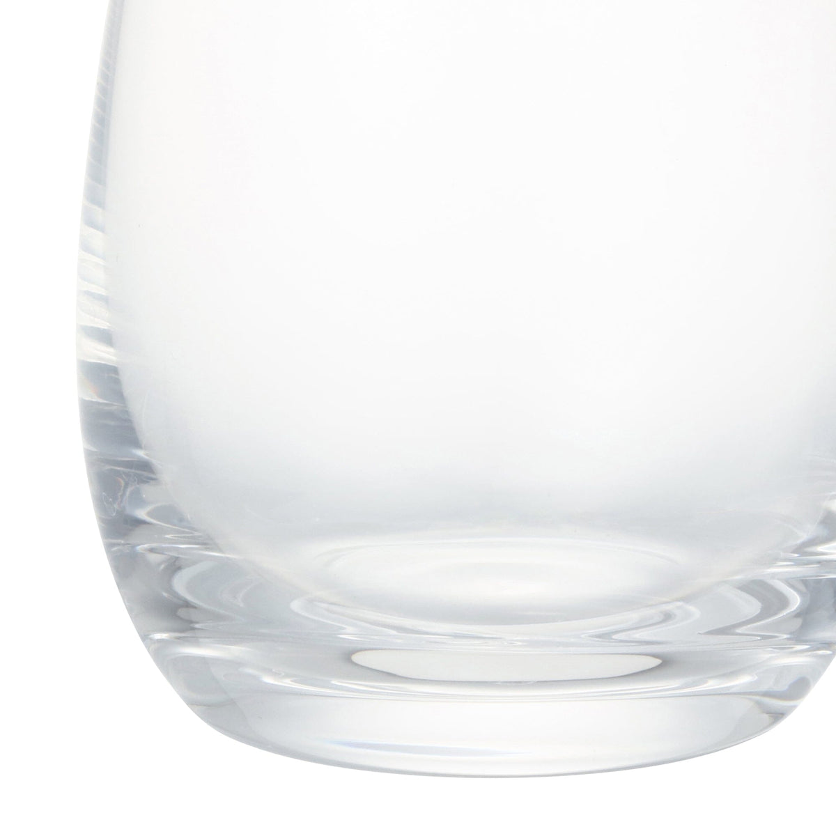 Color Rim Tumbler Clear