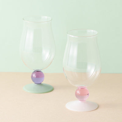 Tulip Beer Glass Pink