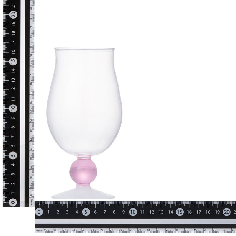 Tulip Beer Glass Pink