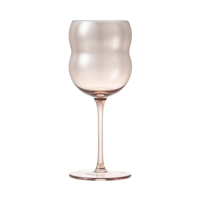 MokoMoko Wine Glass Brown