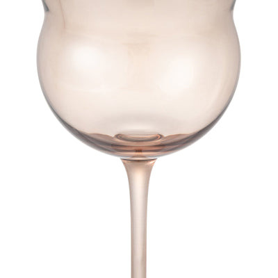 MokoMoko Wine Glass Brown