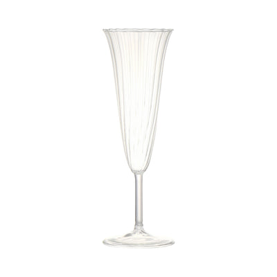 Lillie Champagne Glass Clear