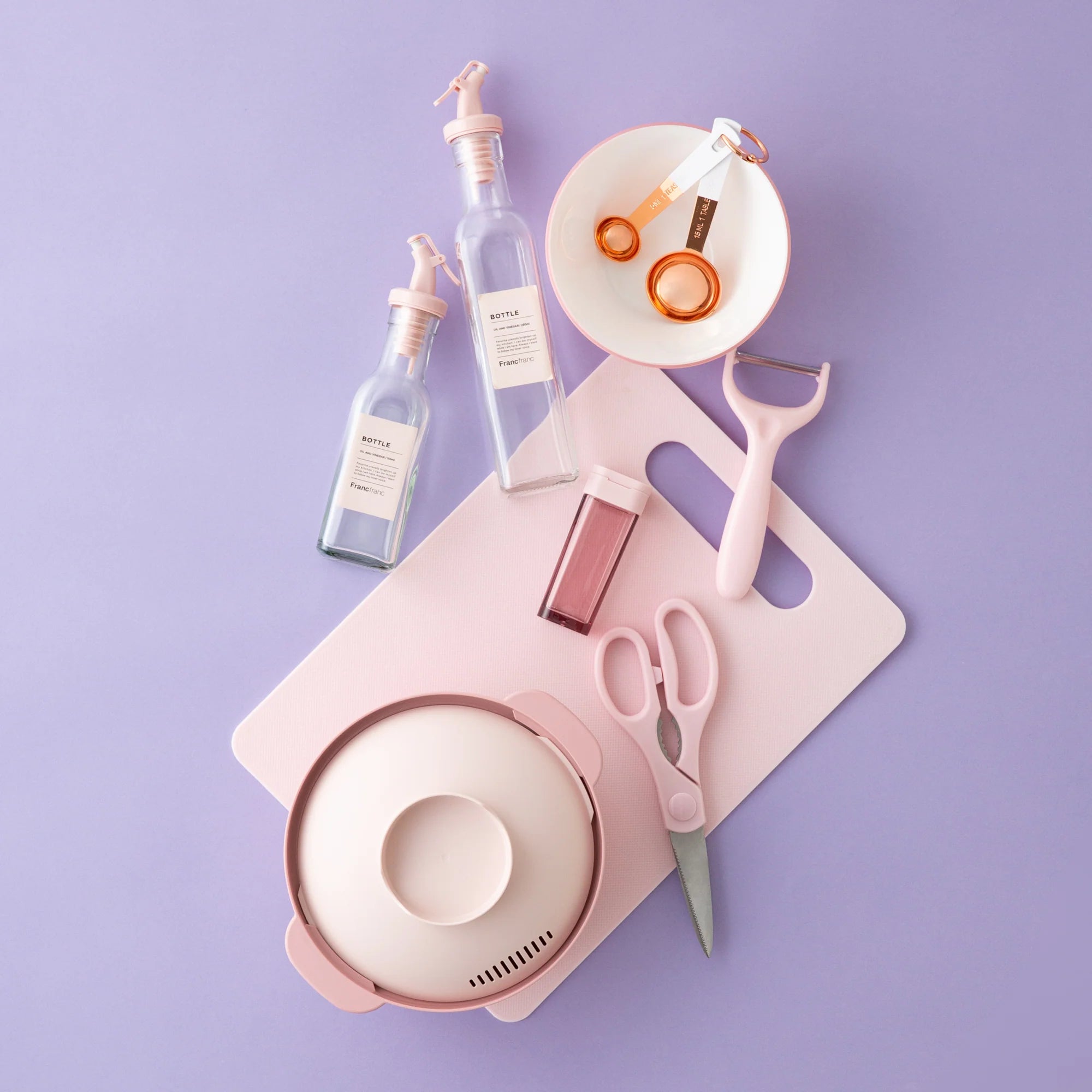 Oil&Vinegar Bottle Small White 150Ml