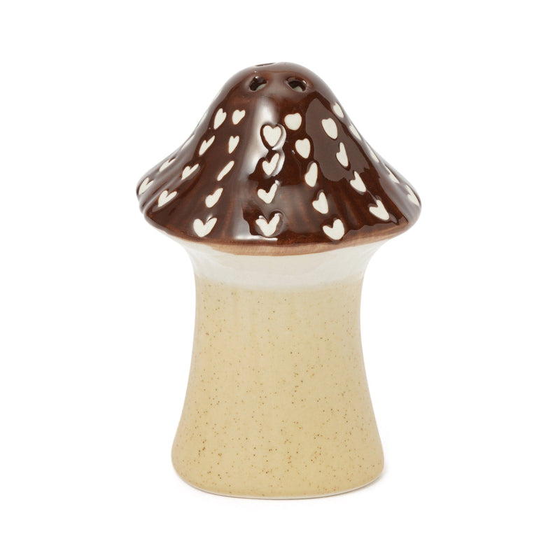 Mushroom spice bottle brown