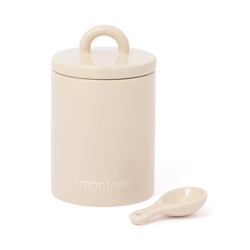 Logo Canister Ivory