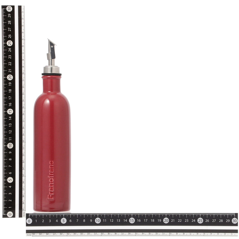 Logo Oil & Vinegar Bottle Large Red