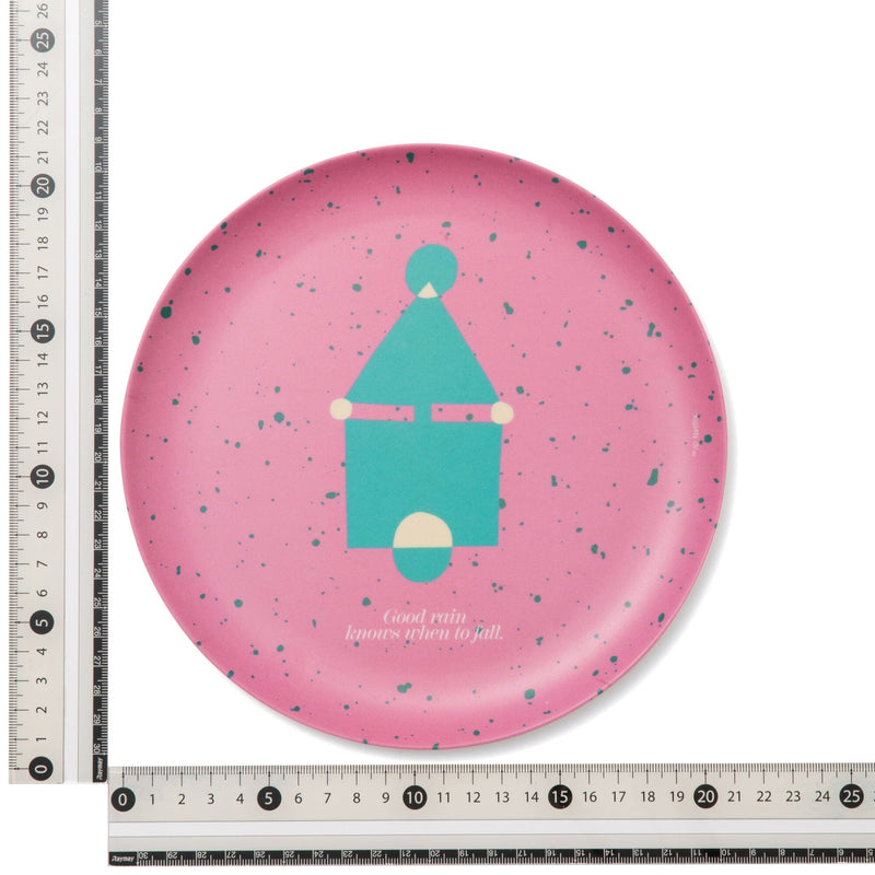 SQUID GAME Bamboo Plate Set Pink