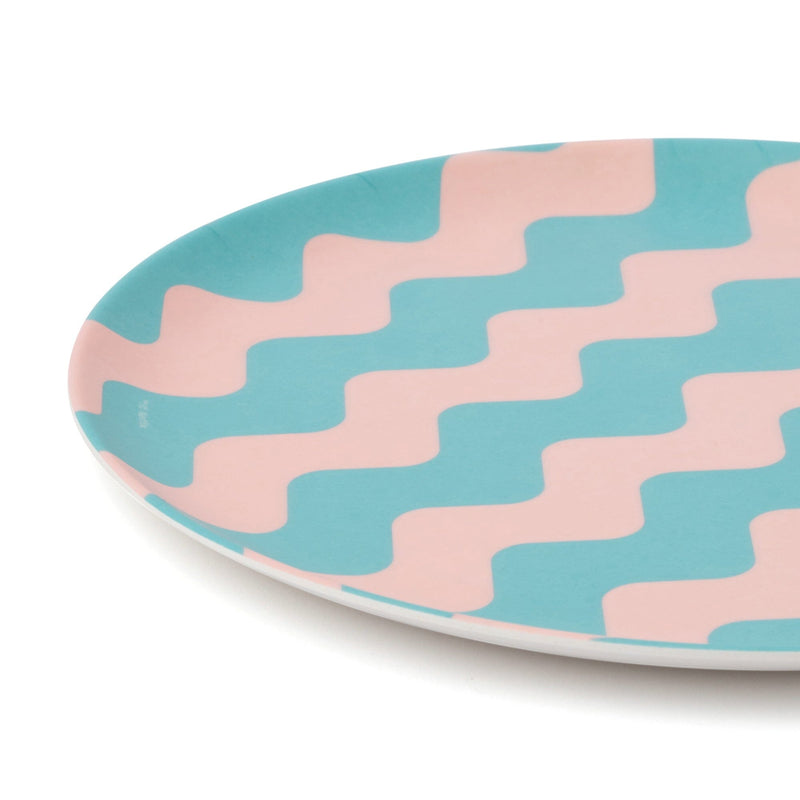 SQUID GAME Bamboo Plate Set Pink