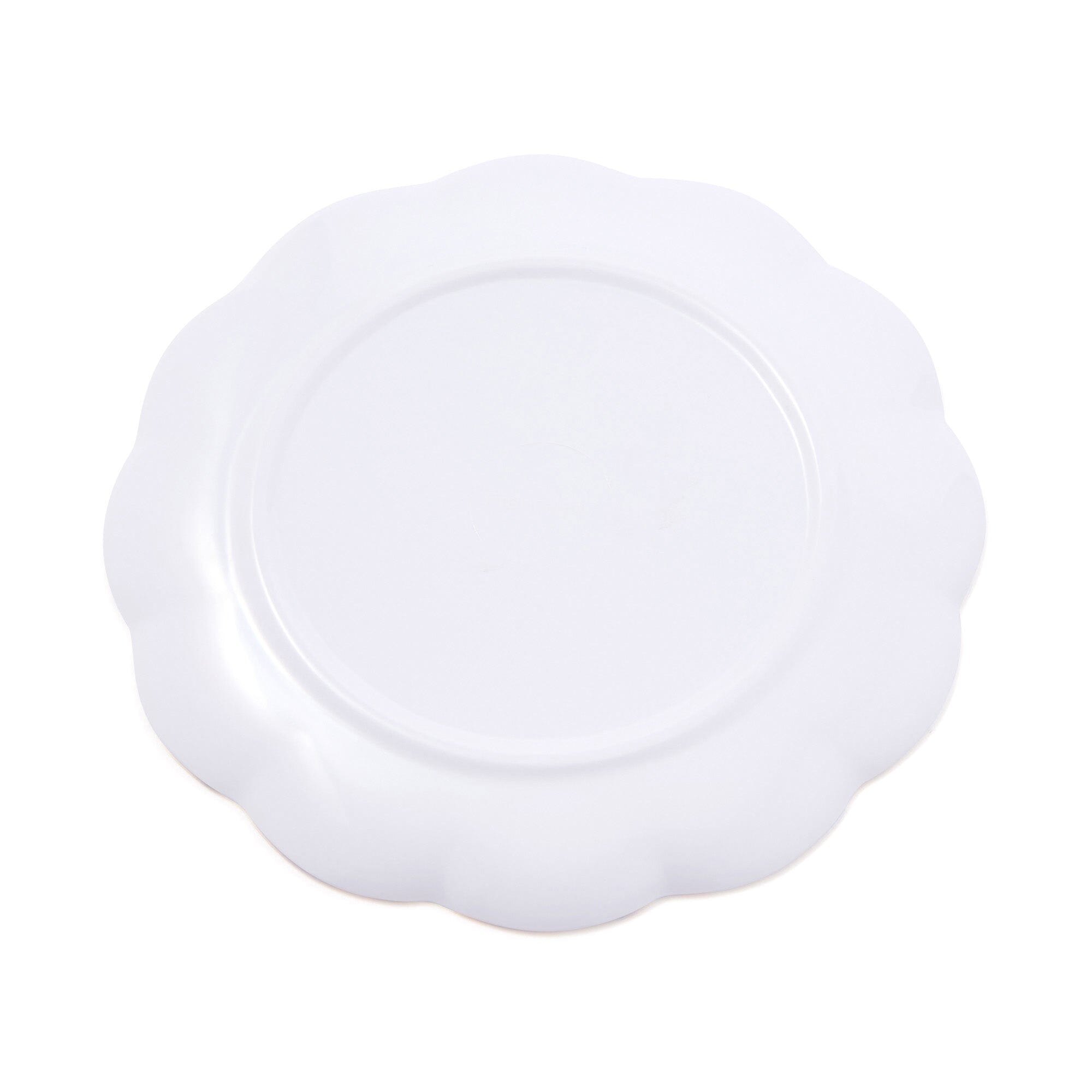 Frill Plate Dot Pink