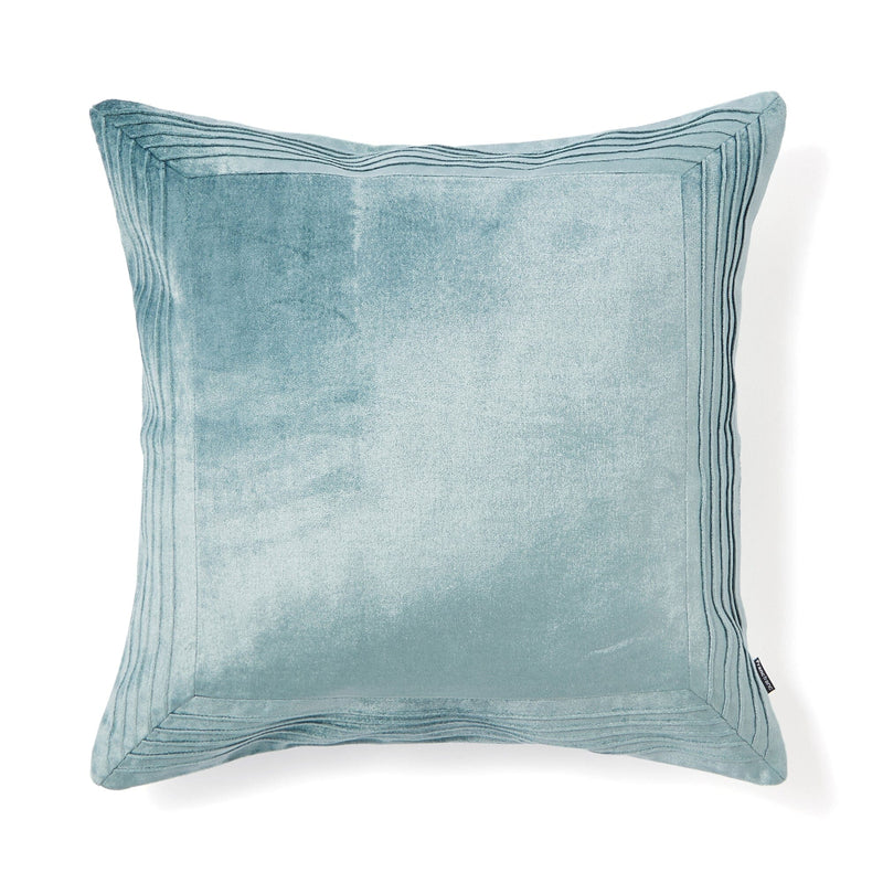 Velvet Frame Cushion Cover 450 X 450 Blue