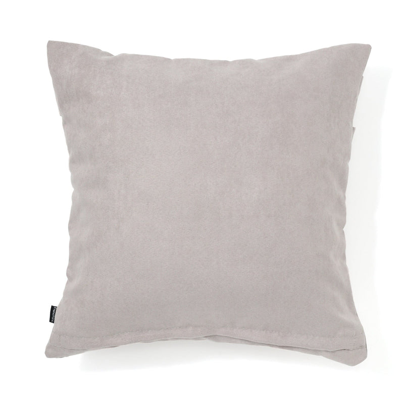 Suede Pearl Cushion Cover 450 X 450 Light Purple