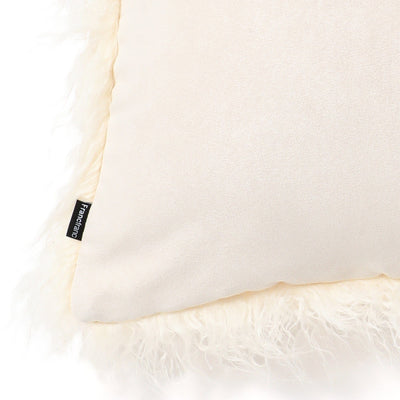 Fur L Cushion Cover 450 X 450 Ivory