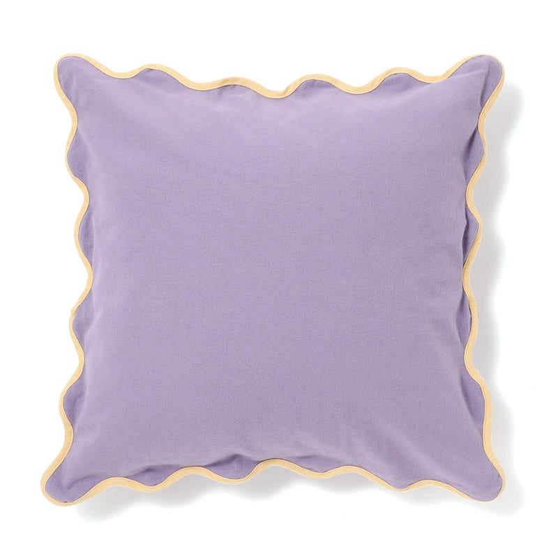 Bicolor Wave Cushion Cover 450 x 450  Purple