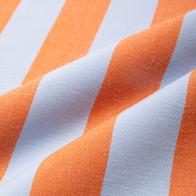 Stripe Cushion Cover 450 x 450  Orange x Blue